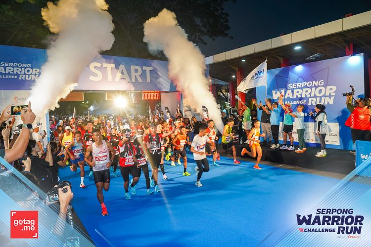 Race photo from SERPONG WARRIOR CHALLENGE RUN