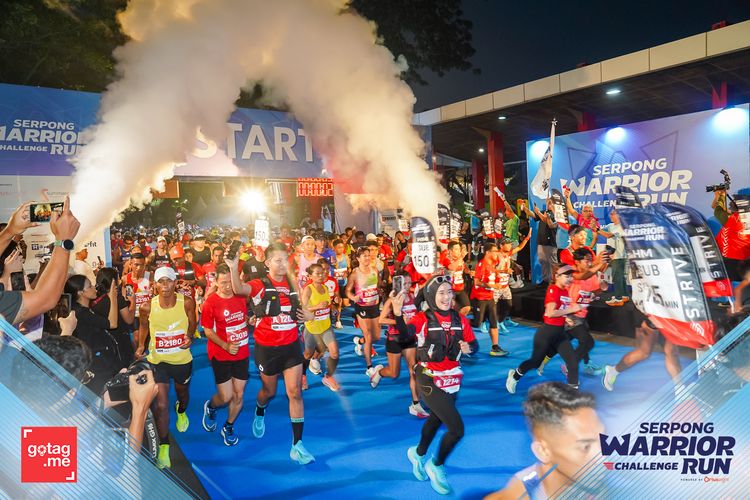 Race photo from SERPONG WARRIOR CHALLENGE RUN