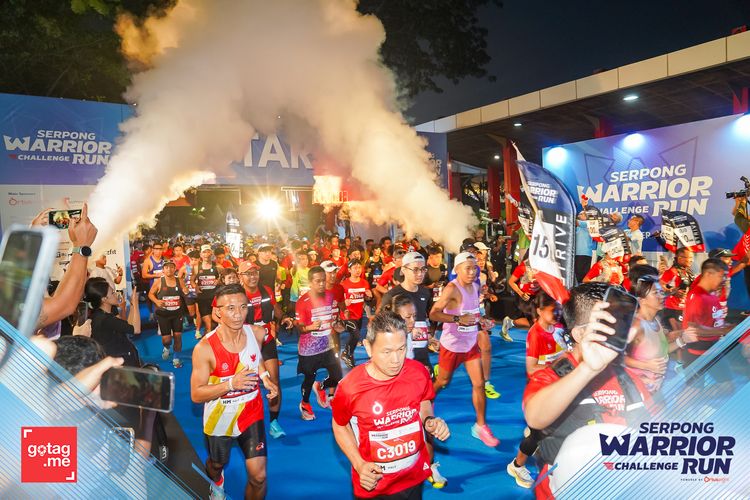 Race photo from SERPONG WARRIOR CHALLENGE RUN