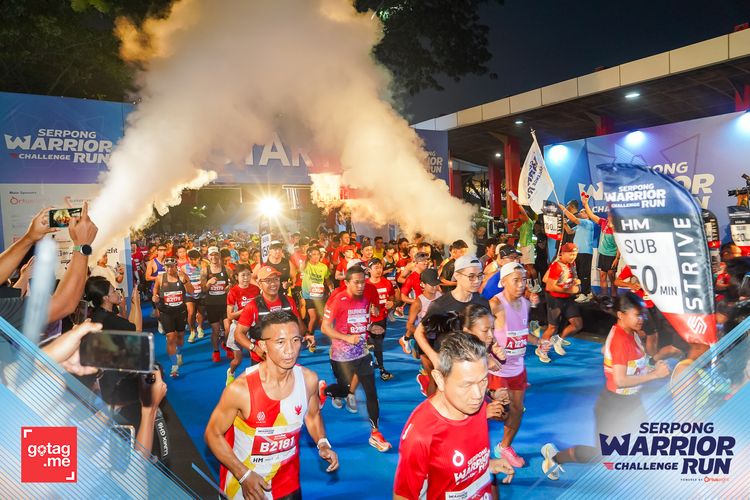 Race photo from SERPONG WARRIOR CHALLENGE RUN