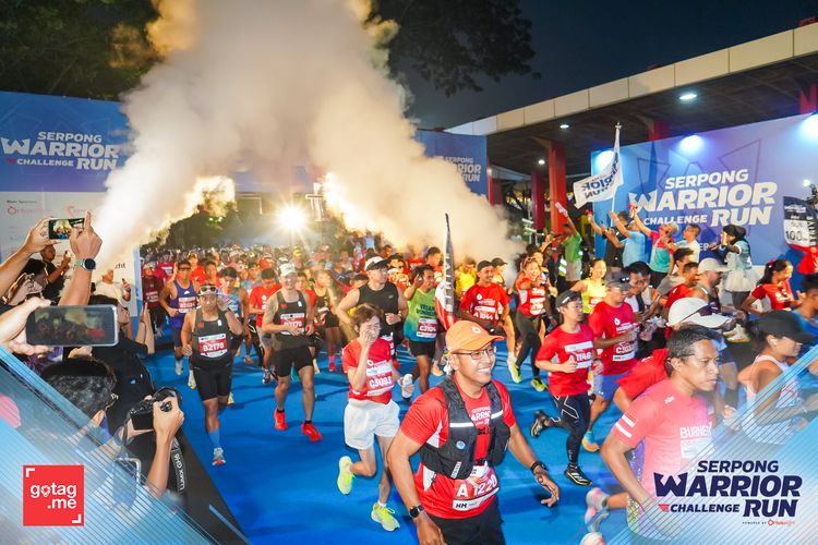 Race photo from SERPONG WARRIOR CHALLENGE RUN