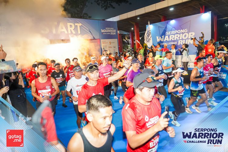 Race photo from SERPONG WARRIOR CHALLENGE RUN