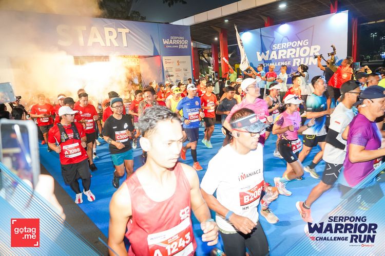 Race photo from SERPONG WARRIOR CHALLENGE RUN
