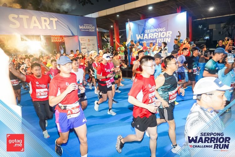 Race photo from SERPONG WARRIOR CHALLENGE RUN