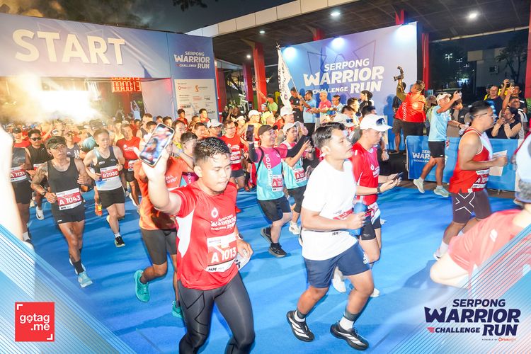 Race photo from SERPONG WARRIOR CHALLENGE RUN