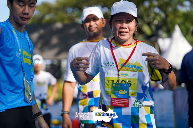 Race photo from Taman Budaya x BOGORUN 2025