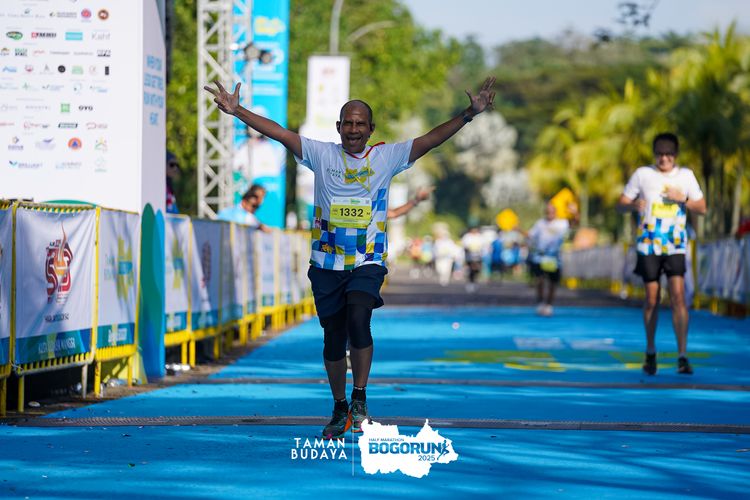 Race photo from Taman Budaya x BOGORUN 2025