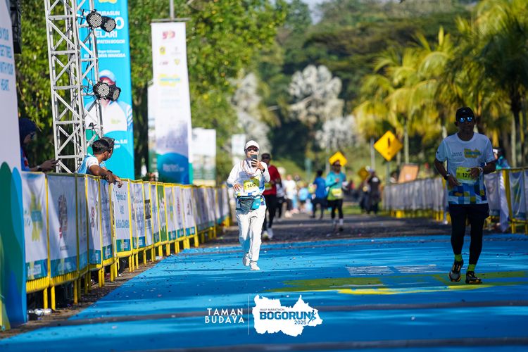 Race photo from Taman Budaya x BOGORUN 2025