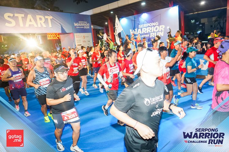 Race photo from SERPONG WARRIOR CHALLENGE RUN