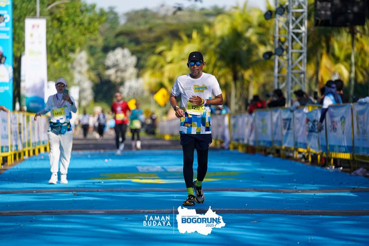 Race photo from Taman Budaya x BOGORUN 2025