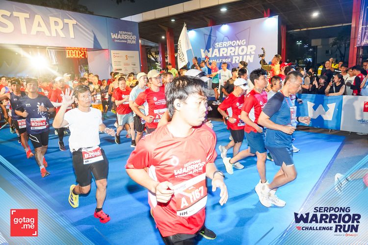 Race photo from SERPONG WARRIOR CHALLENGE RUN