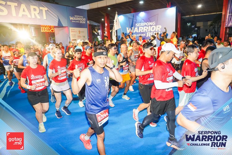 Race photo from SERPONG WARRIOR CHALLENGE RUN
