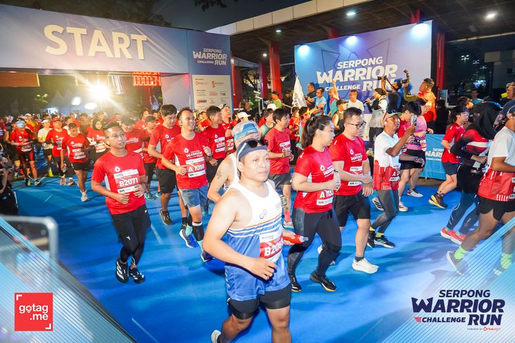 Race photo from SERPONG WARRIOR CHALLENGE RUN
