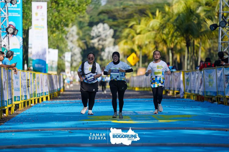 Race photo from Taman Budaya x BOGORUN 2025