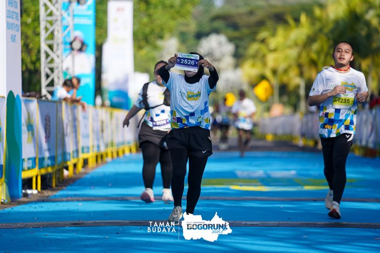Race photo from Taman Budaya x BOGORUN 2025