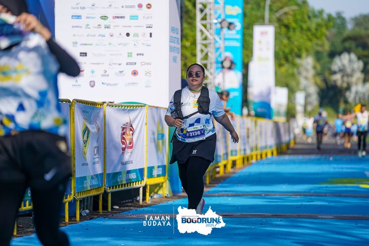 Race photo from Taman Budaya x BOGORUN 2025