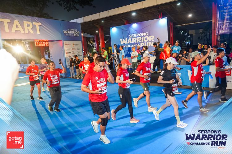 Race photo from SERPONG WARRIOR CHALLENGE RUN