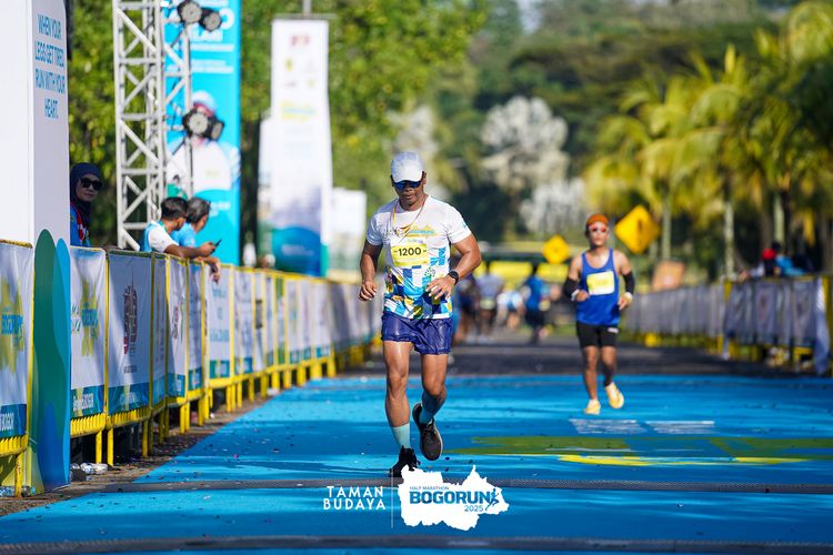 Race photo from Taman Budaya x BOGORUN 2025