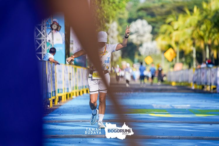 Race photo from Taman Budaya x BOGORUN 2025