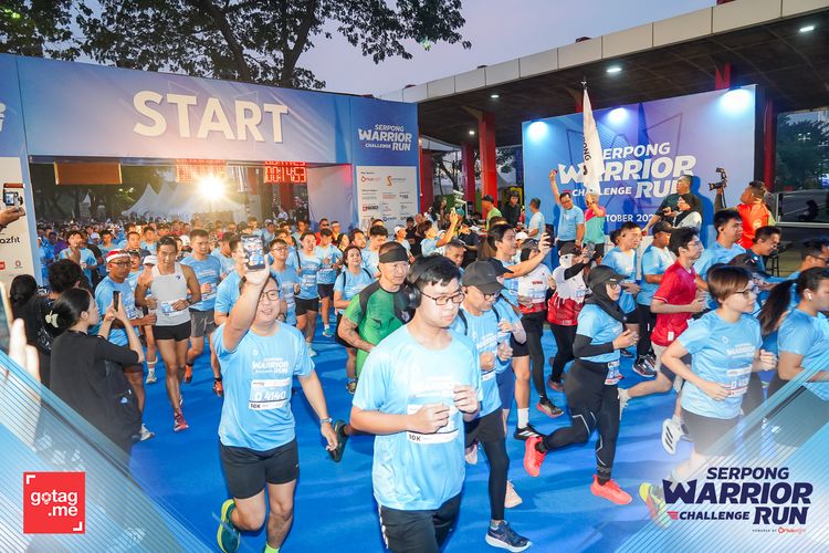 Race photo from SERPONG WARRIOR CHALLENGE RUN