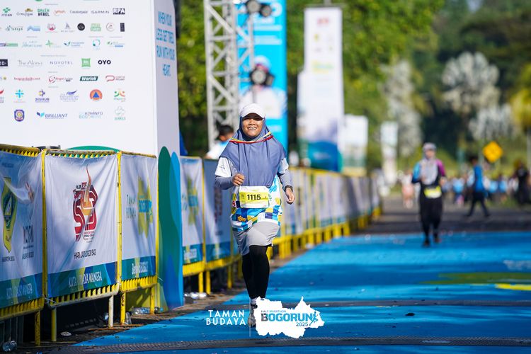 Race photo from Taman Budaya x BOGORUN 2025