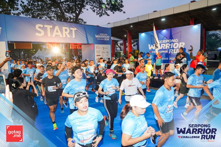 Race photo from SERPONG WARRIOR CHALLENGE RUN