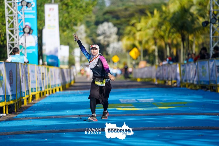 Race photo from Taman Budaya x BOGORUN 2025