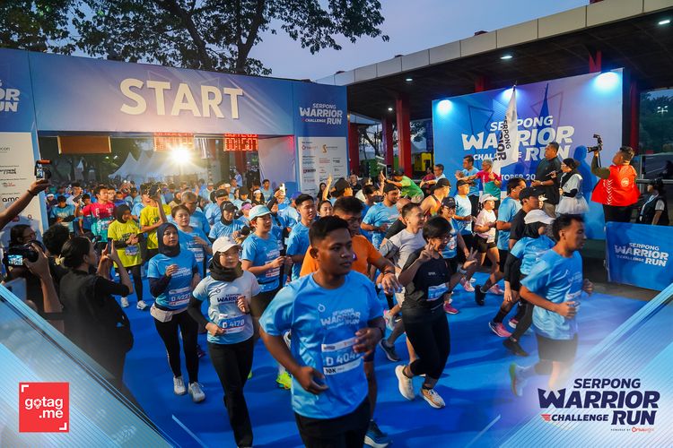 Race photo from SERPONG WARRIOR CHALLENGE RUN