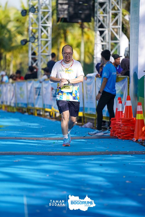 Race photo from Taman Budaya x BOGORUN 2025