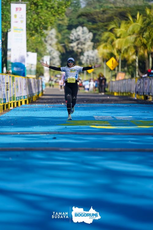 Race photo from Taman Budaya x BOGORUN 2025