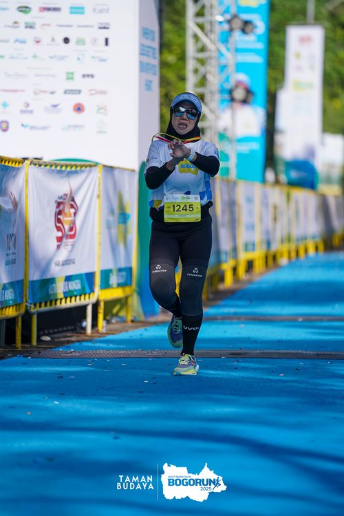 Race photo from Taman Budaya x BOGORUN 2025