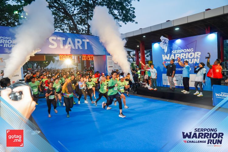 Race photo from SERPONG WARRIOR CHALLENGE RUN