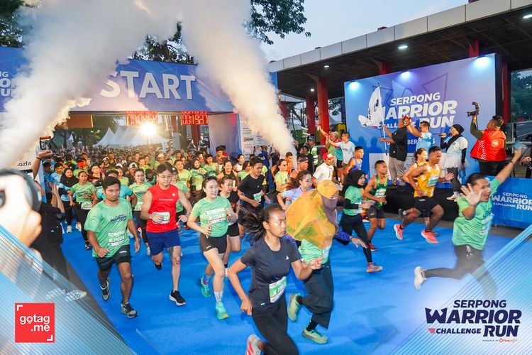 Race photo from SERPONG WARRIOR CHALLENGE RUN