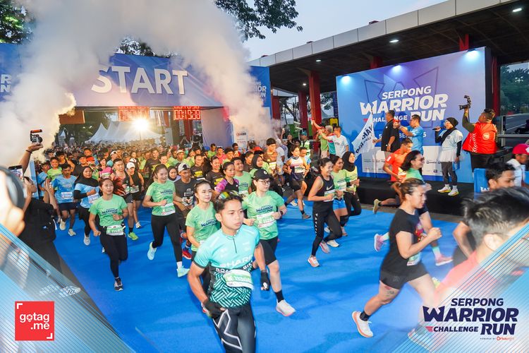Race photo from SERPONG WARRIOR CHALLENGE RUN