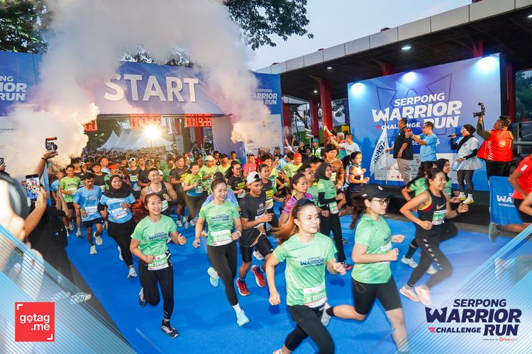 Race photo from SERPONG WARRIOR CHALLENGE RUN
