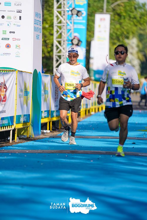 Race photo from Taman Budaya x BOGORUN 2025