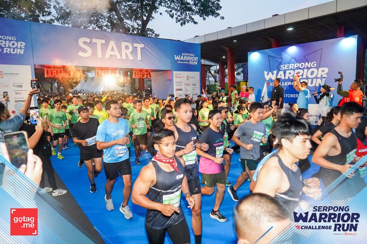 Race photo from SERPONG WARRIOR CHALLENGE RUN