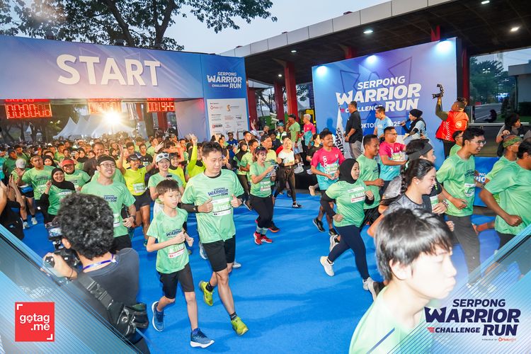 Race photo from SERPONG WARRIOR CHALLENGE RUN