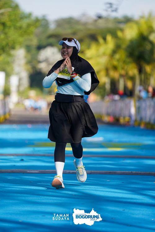 Race photo from Taman Budaya x BOGORUN 2025