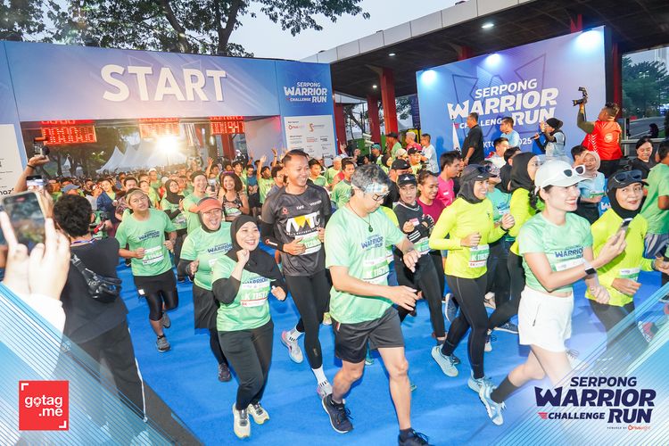 Race photo from SERPONG WARRIOR CHALLENGE RUN