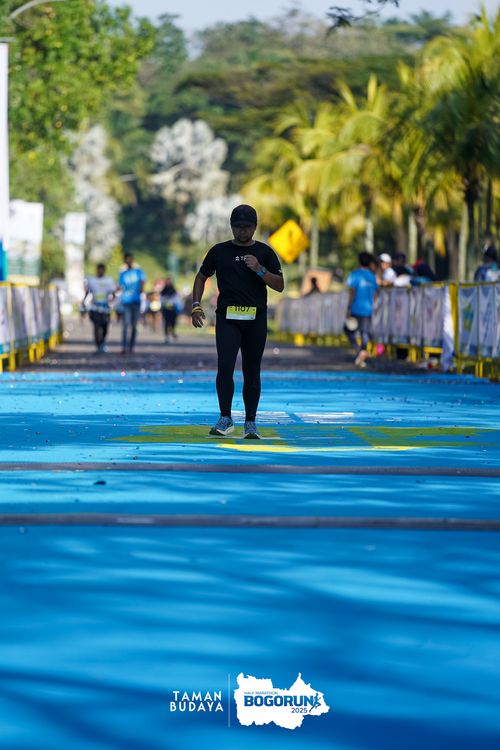 Race photo from Taman Budaya x BOGORUN 2025