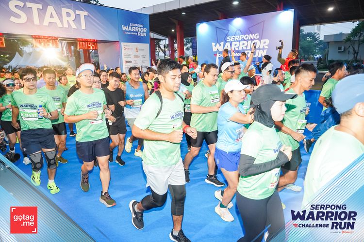 Race photo from SERPONG WARRIOR CHALLENGE RUN