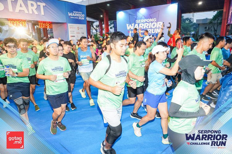 Race photo from SERPONG WARRIOR CHALLENGE RUN