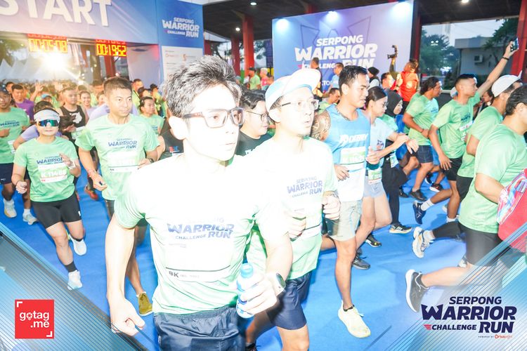 Race photo from SERPONG WARRIOR CHALLENGE RUN