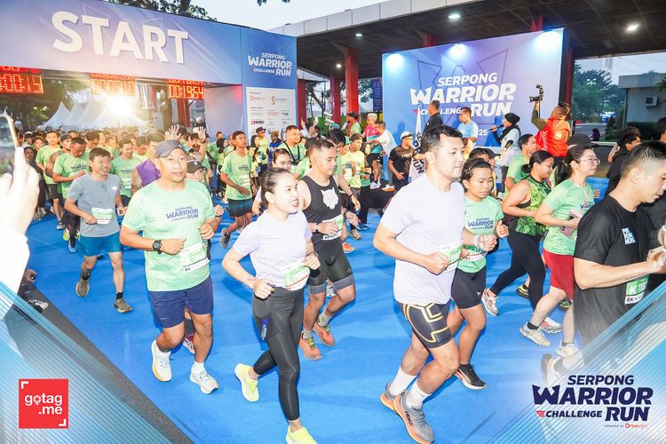 Race photo from SERPONG WARRIOR CHALLENGE RUN