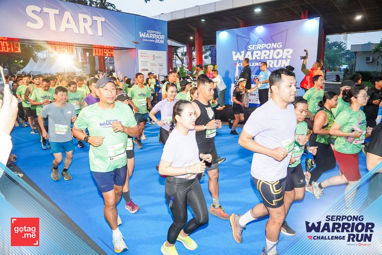 Race photo from SERPONG WARRIOR CHALLENGE RUN