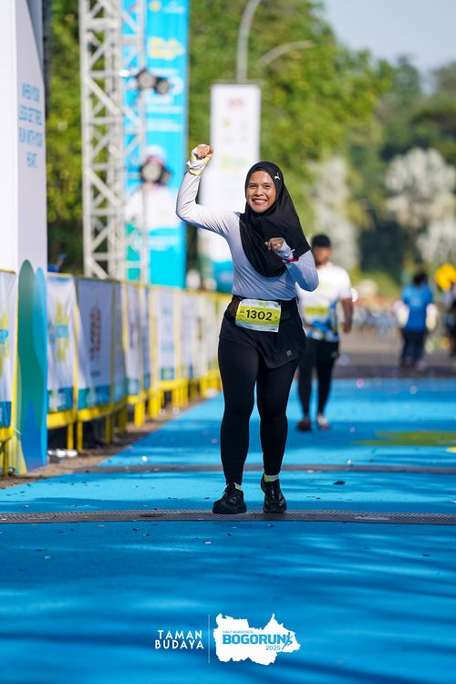 Race photo from Taman Budaya x BOGORUN 2025