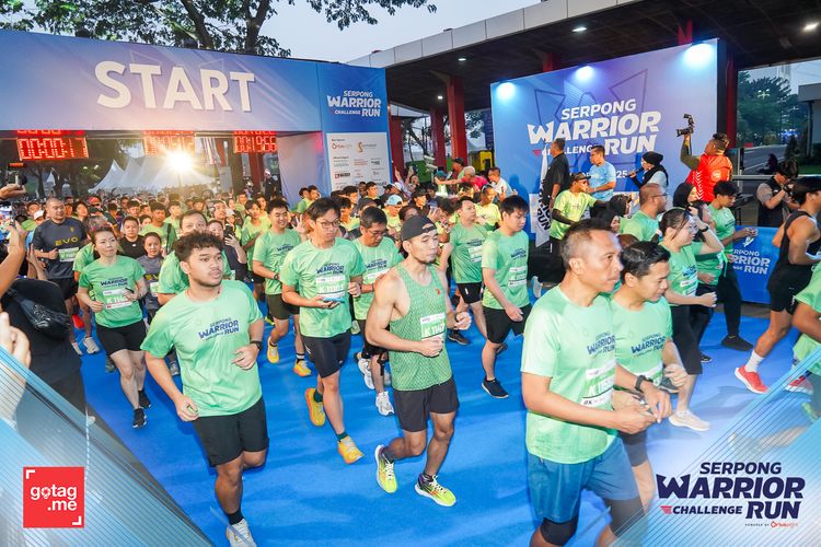 Race photo from SERPONG WARRIOR CHALLENGE RUN