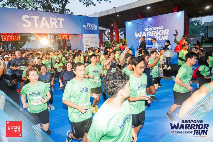 Race photo from SERPONG WARRIOR CHALLENGE RUN