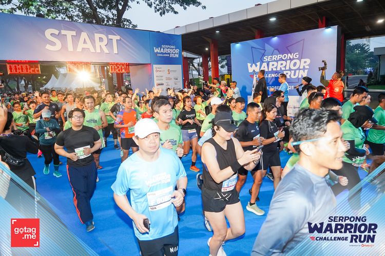Race photo from SERPONG WARRIOR CHALLENGE RUN